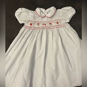 Vintage Imperial Hand Smocked Girls Dress